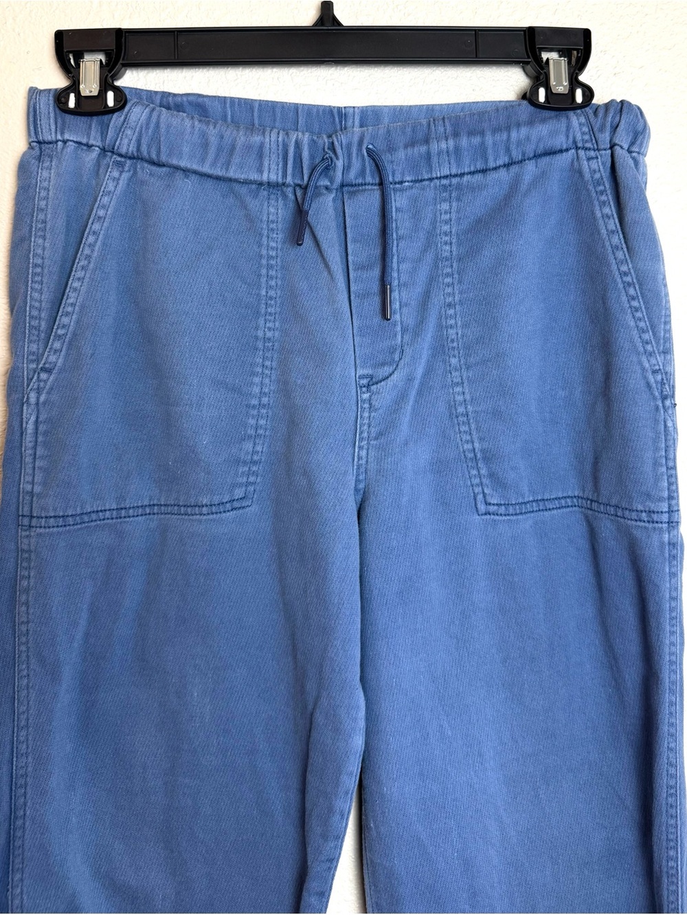 Polo Ralph Lauren Boys XL 18-20 Pull On Pants Blue Cotton Stretch Jogger 170 - Picture 2 of 8